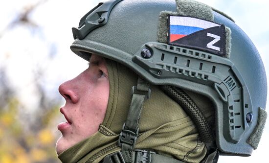 Russia Ukraine Military Operation Scouts Training