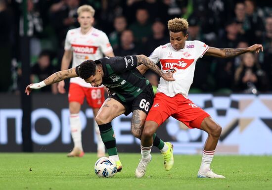 Russia Soccer Premier-League Krasnodar - Spartak