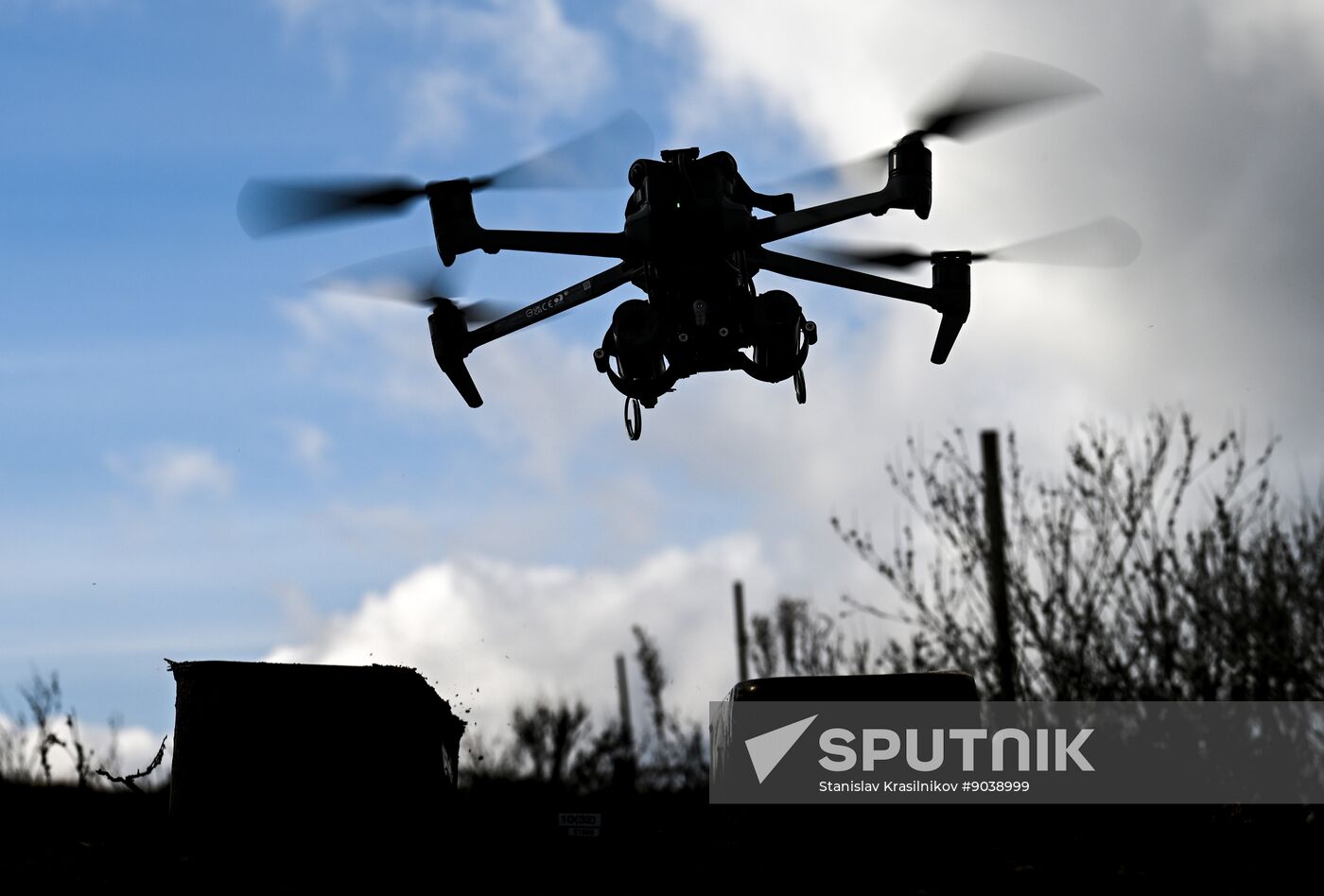 Russia Ukraine Military Operation Scouts Training