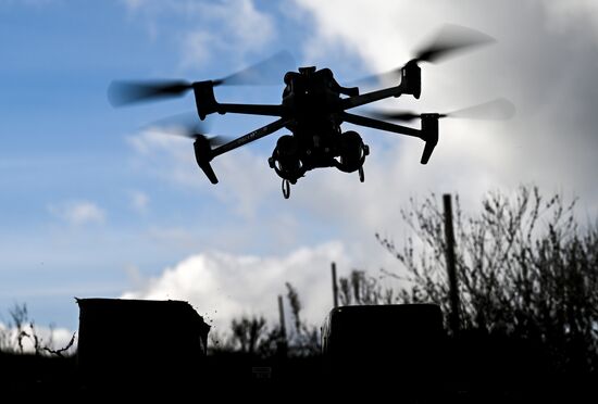 Russia Ukraine Military Operation Scouts Training