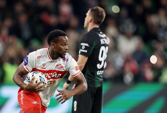 Russia Soccer Premier-League Krasnodar - Spartak