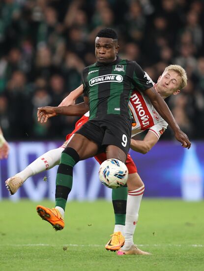 Russia Soccer Premier-League Krasnodar - Spartak