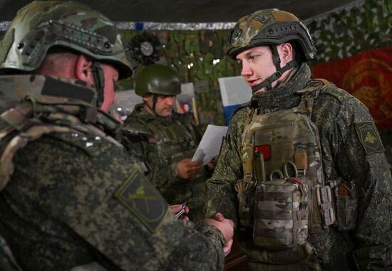 Russia Ukraine Military Operation Awarding