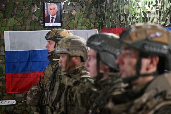 Russia Ukraine Military Operation Awarding