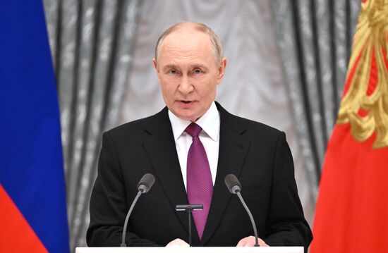 Russia Putin State Awards Presentation