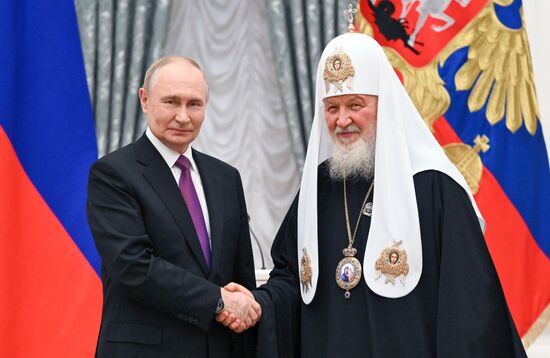 Russia Putin State Awards Presentation