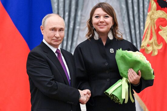 Russia Putin State Awards Presentation