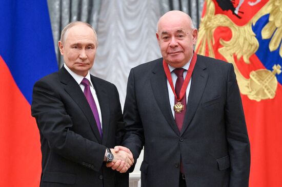 Russia Putin State Awards Presentation