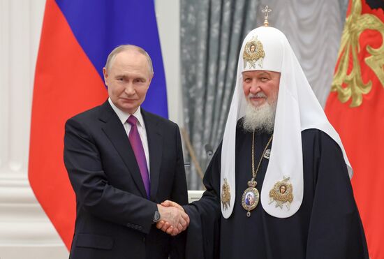 Russia Putin State Awards Presentation