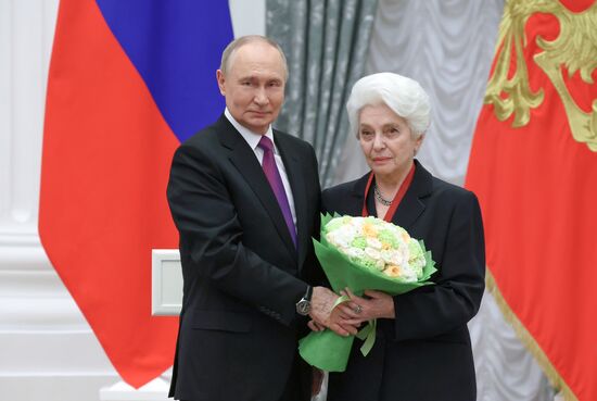 Russia Putin State Awards Presentation