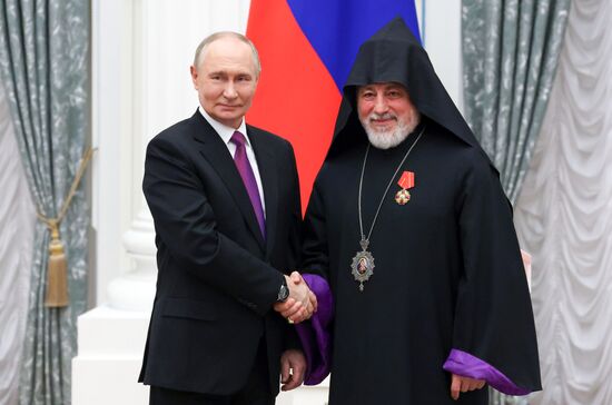 Russia Putin State Awards Presentation