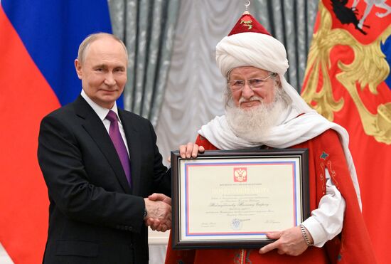 Russia Putin State Awards Presentation