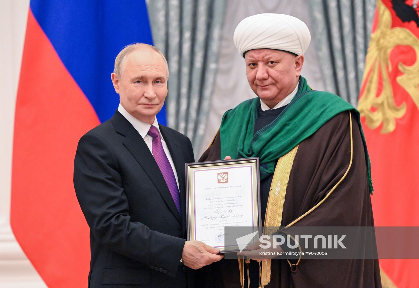 Russia Putin State Awards Presentation