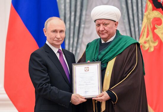 Russia Putin State Awards Presentation