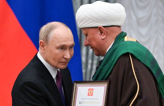 Russia Putin State Awards Presentation
