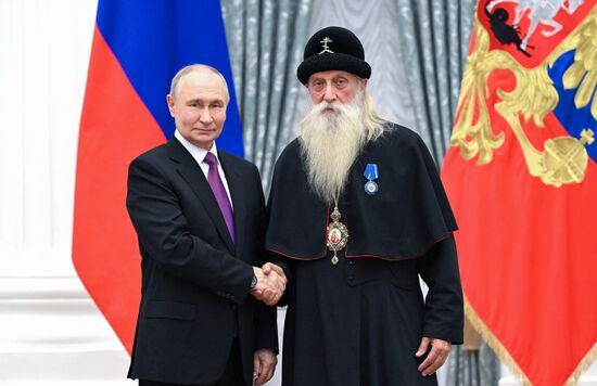 Russia Putin State Awards Presentation