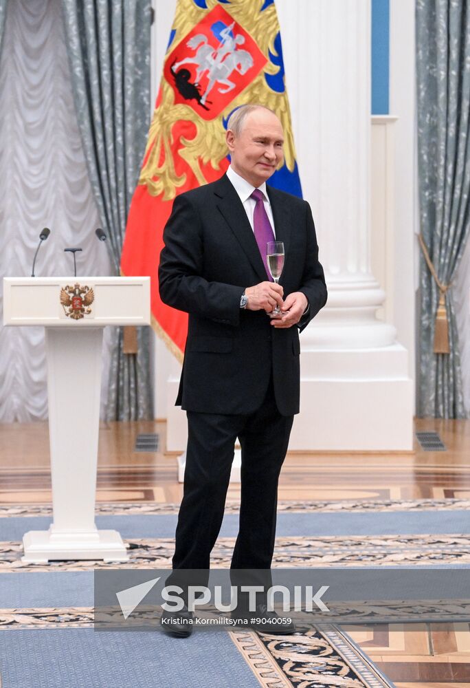 Russia Putin State Awards Presentation