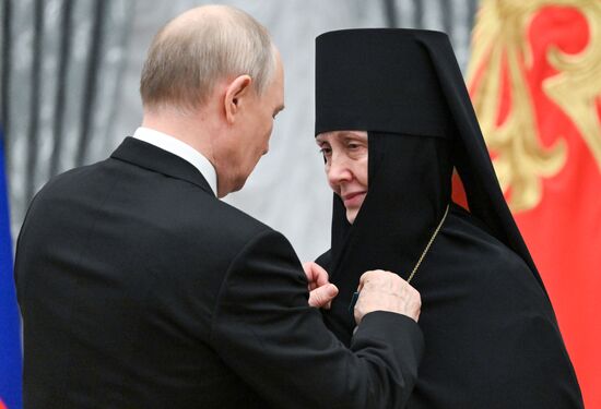 Russia Putin State Awards Presentation