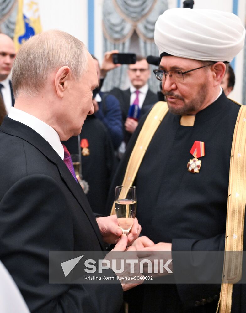 Russia Putin State Awards Presentation