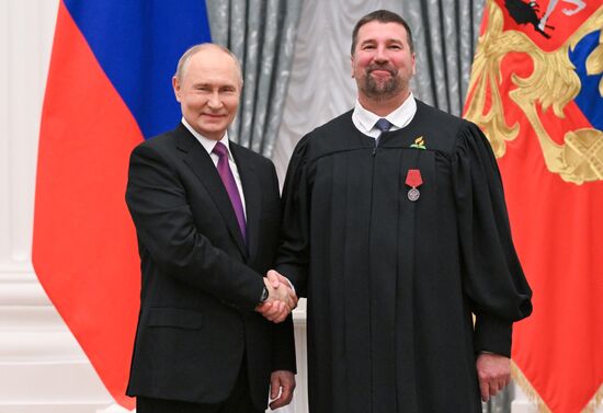 Russia Putin State Awards Presentation