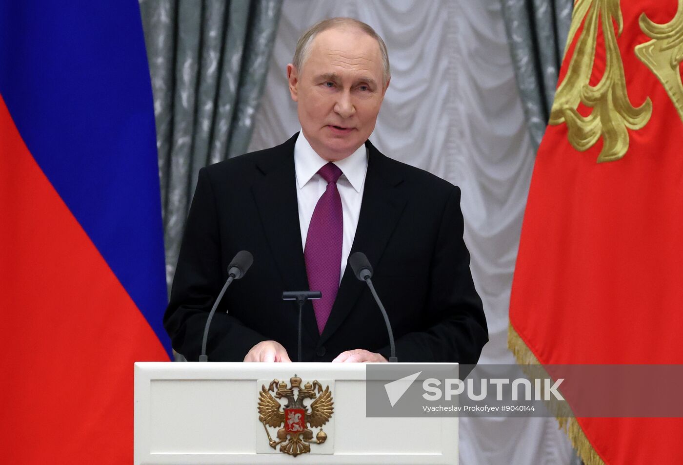 Russia Putin Burevestnik Poseidon Developers Awarding