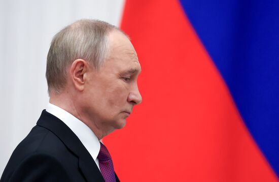 Russia Putin State Awards Presentation