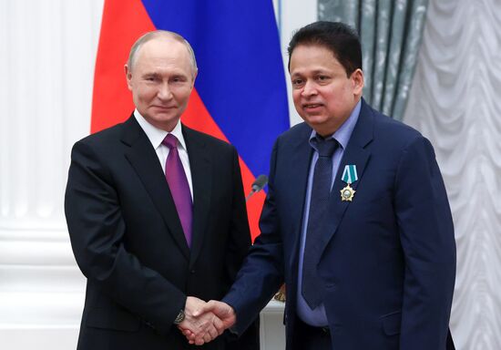 Russia Putin State Awards Presentation