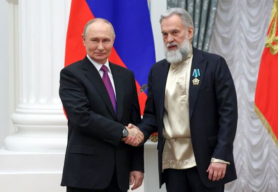 Russia Putin State Awards Presentation