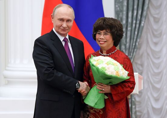 Russia Putin State Awards Presentation