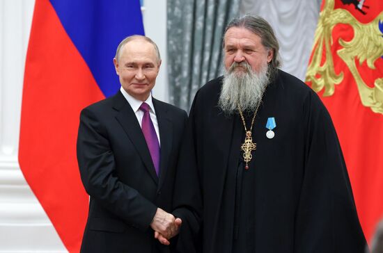 Russia Putin State Awards Presentation