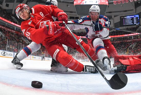 Russia Ice Hockey Kontinental League Spartak - CSKA