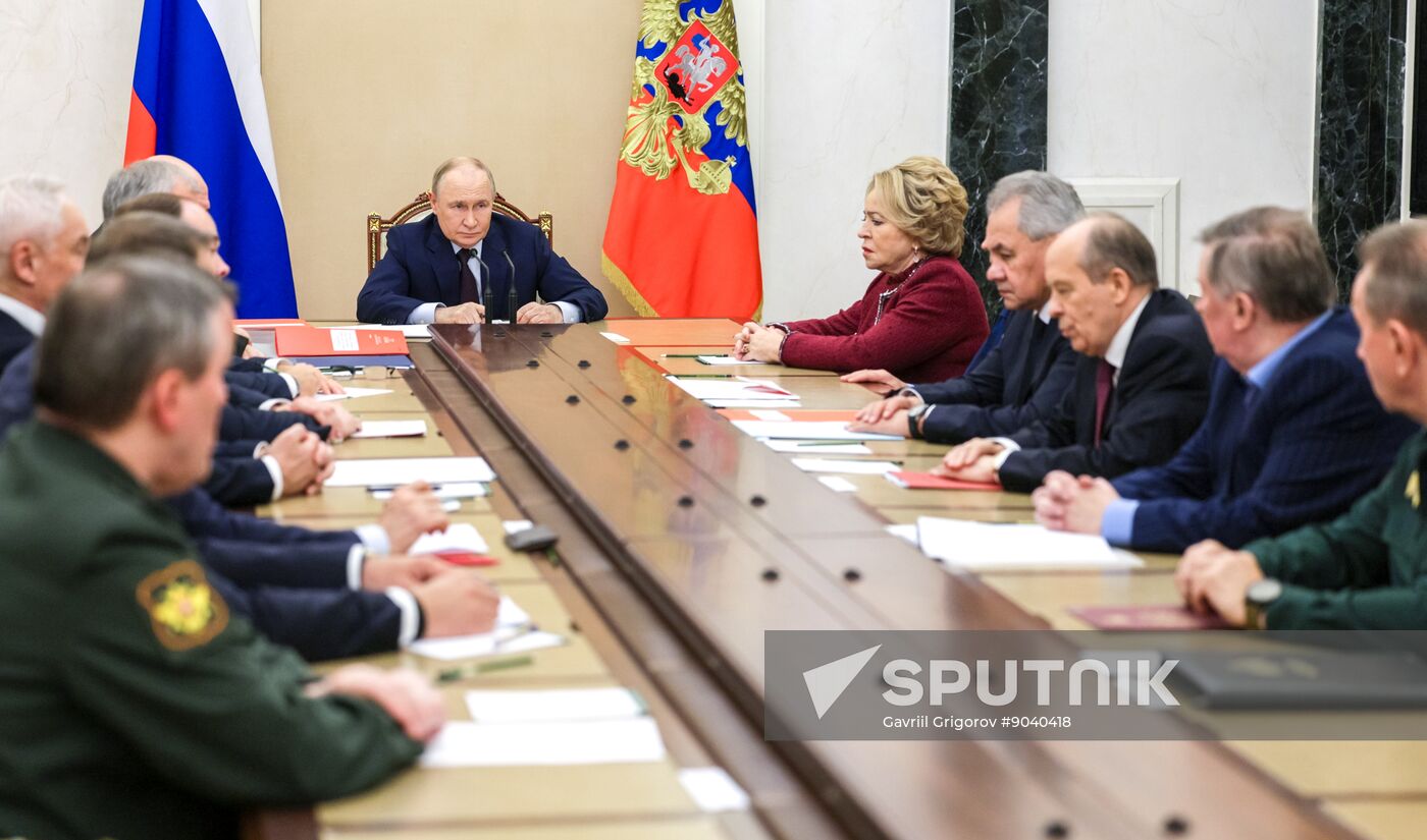 Russia Putin Security Council