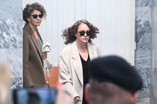 Russia Actress Drug Smuggling Trial