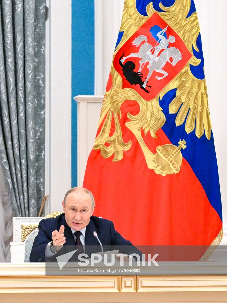 Russia Putin Interethnic Relations Council