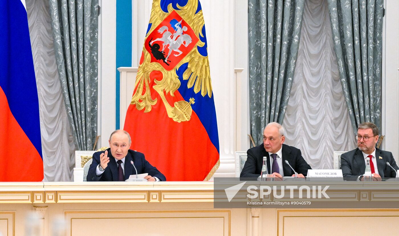 Russia Putin Interethnic Relations Council