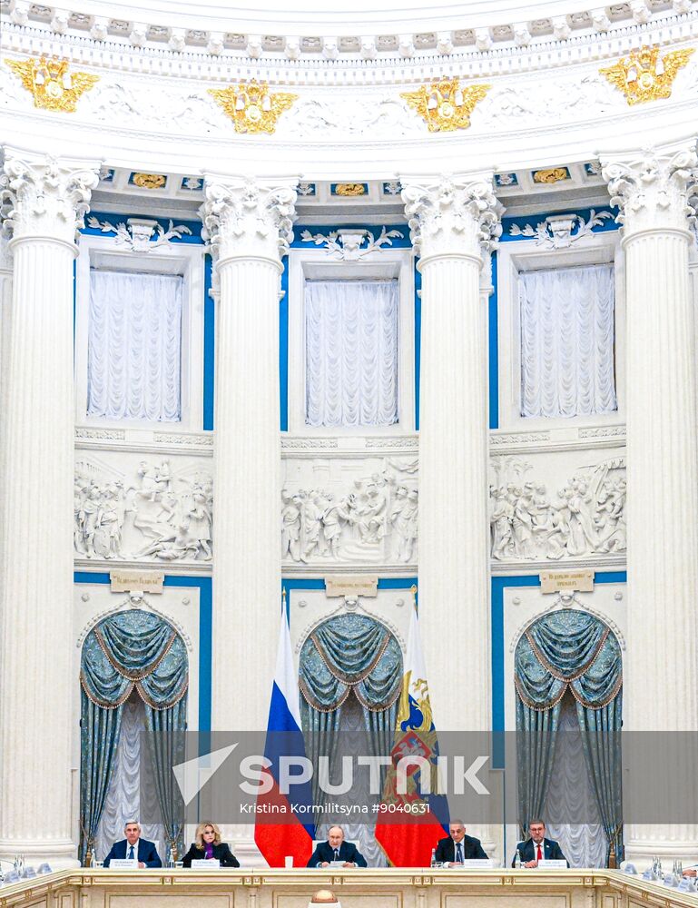 Russia Putin Interethnic Relations Council