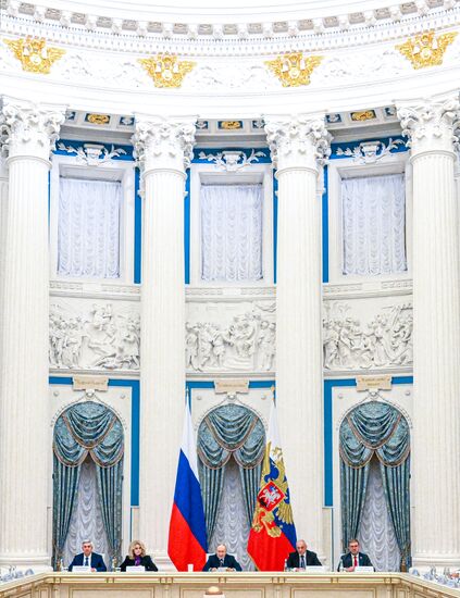 Russia Putin Interethnic Relations Council