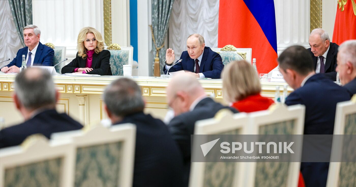 Russia Putin Interethnic Relations Council