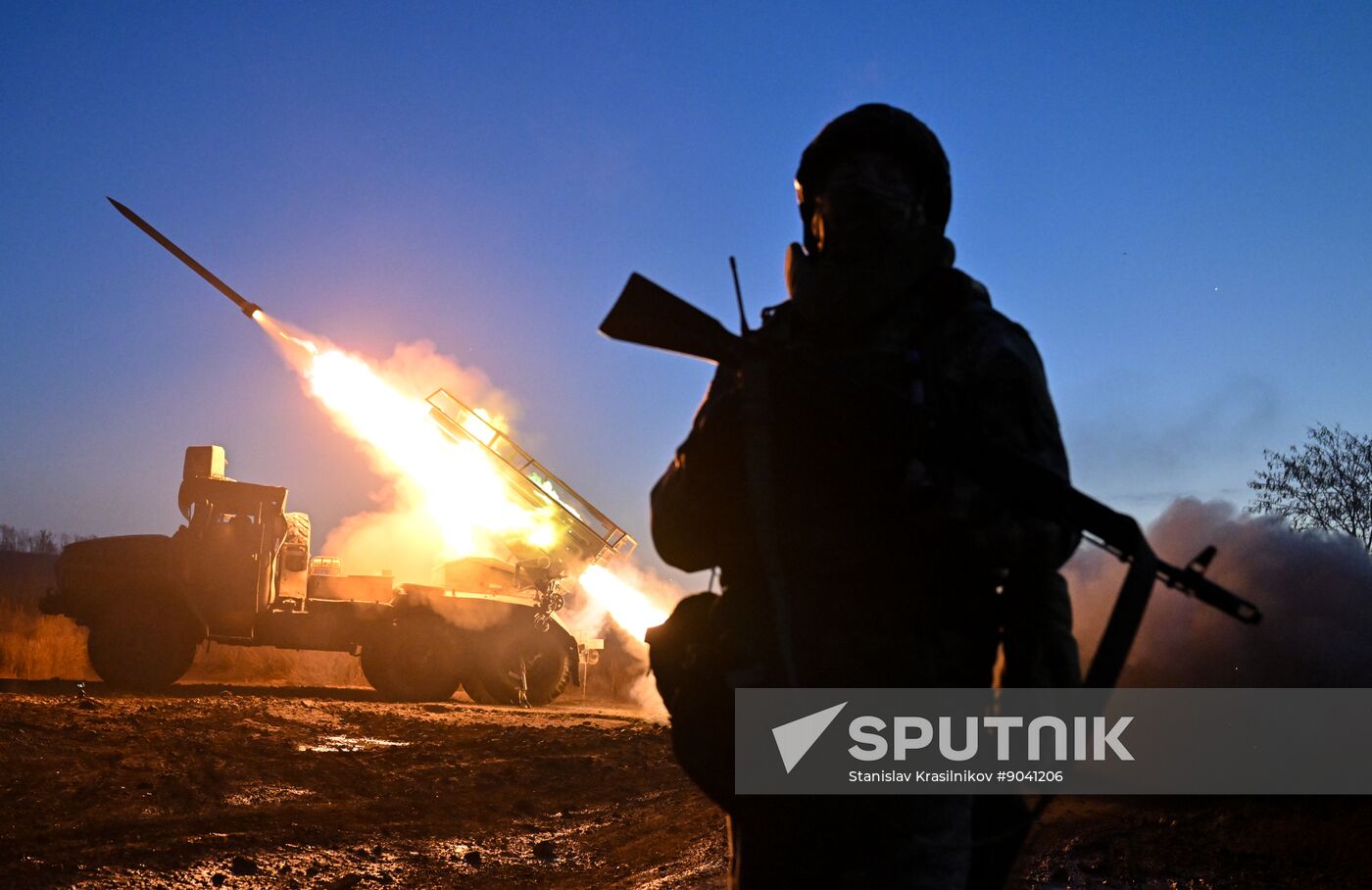 Russia Ukraine Military Operation Artillery Unit