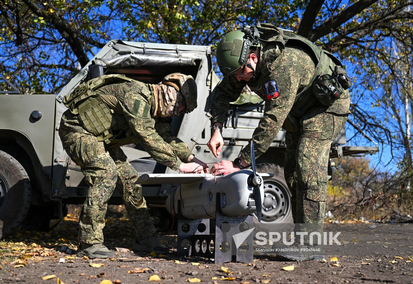 Russia Ukraine Military Operation UAVs