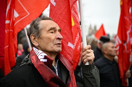 Russia October Revolution Anniversary