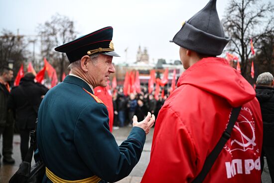 Russia October Revolution Anniversary