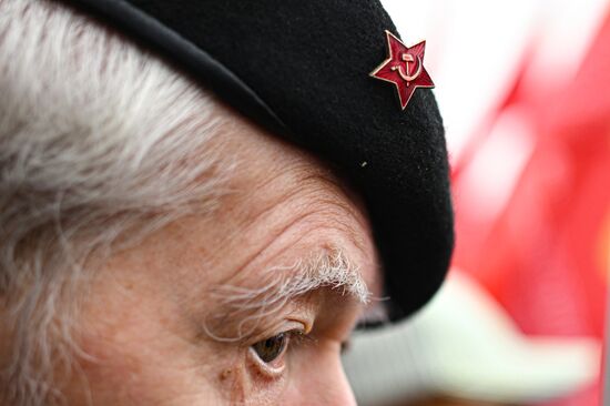 Russia October Revolution Anniversary