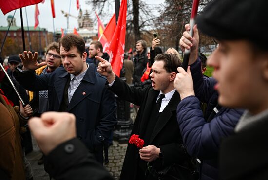 Russia October Revolution Anniversary