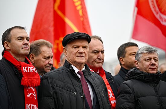 Russia October Revolution Anniversary