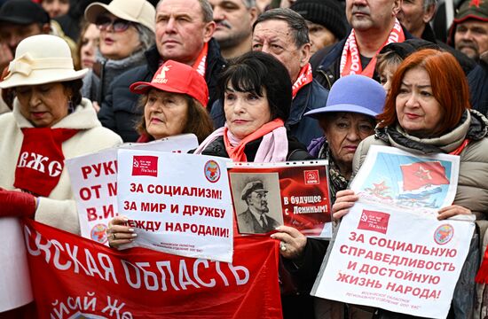 Russia October Revolution Anniversary