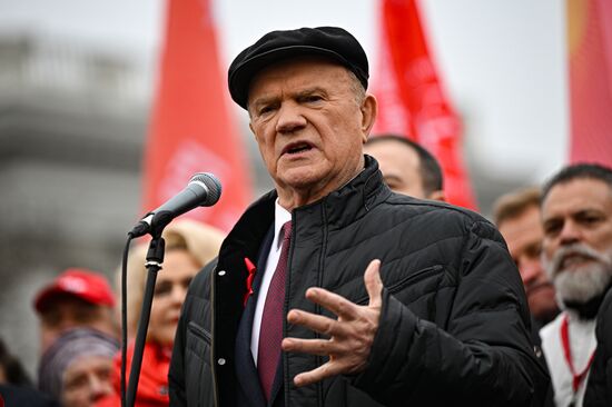 Russia October Revolution Anniversary