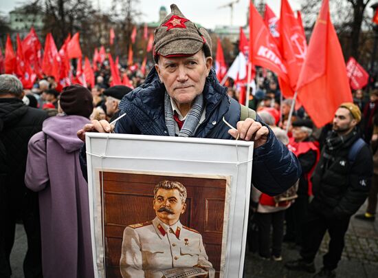 Russia October Revolution Anniversary