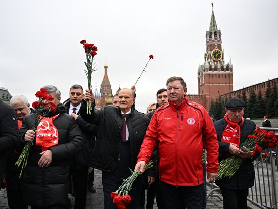 Russia October Revolution Anniversary
