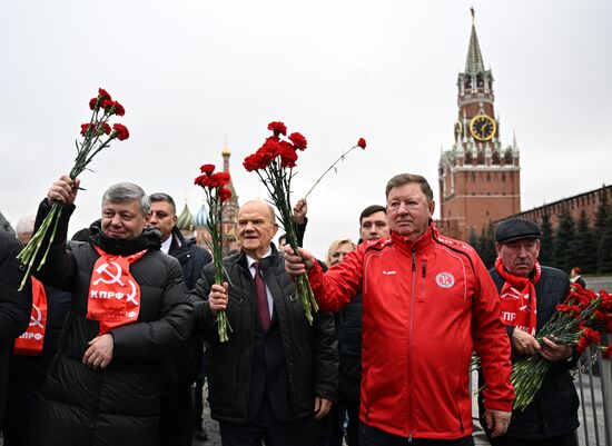 Russia October Revolution Anniversary